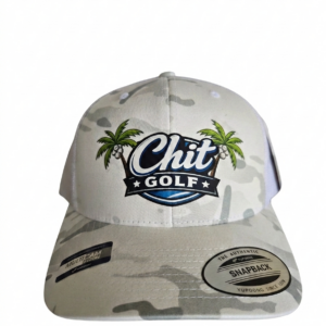 Miami Snow Camo Logo Trucker Hat